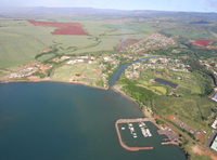 Hanapepe Aerial View over Kauai Island